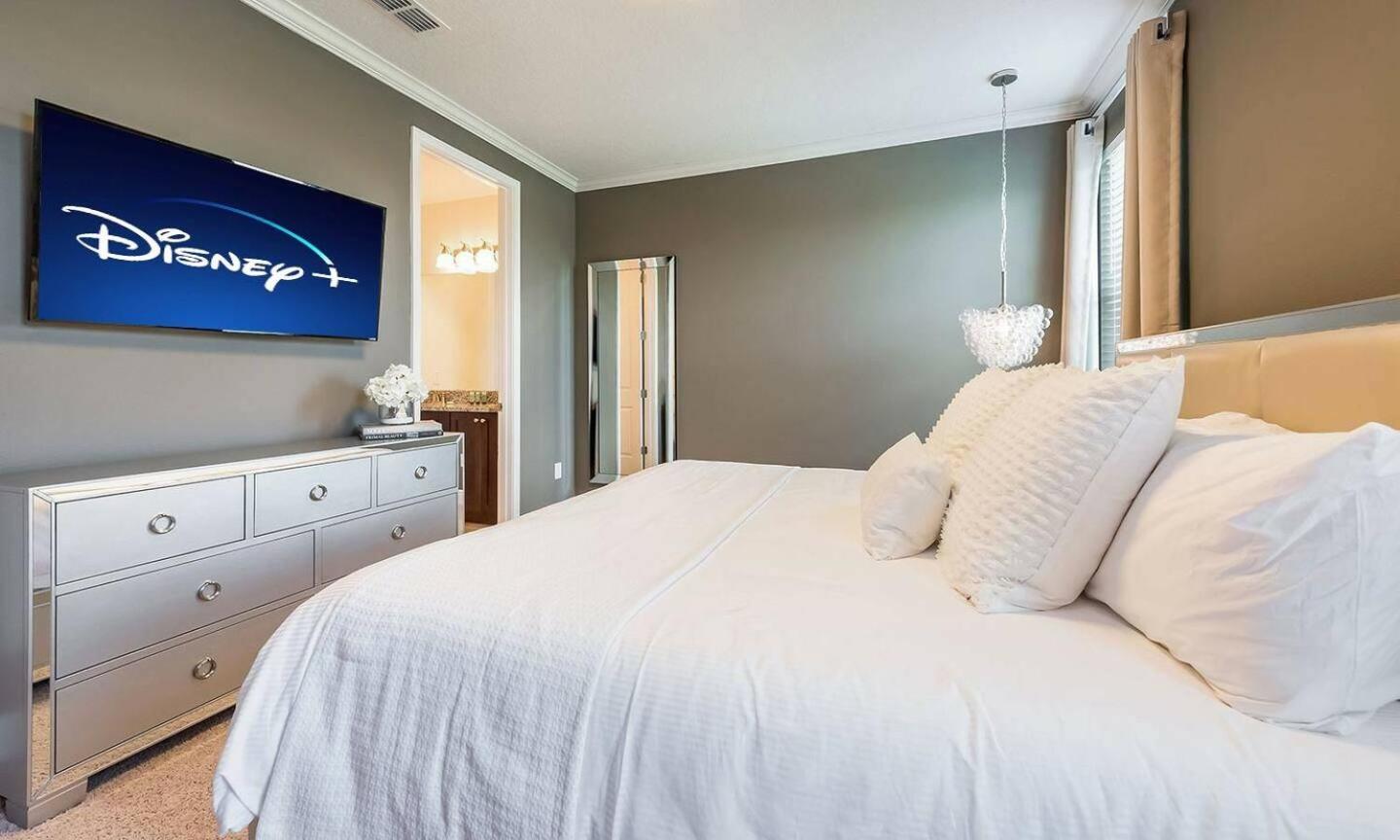 Gorgeous Home W Game Room Heated Pool Spa Orlando Buitenkant foto